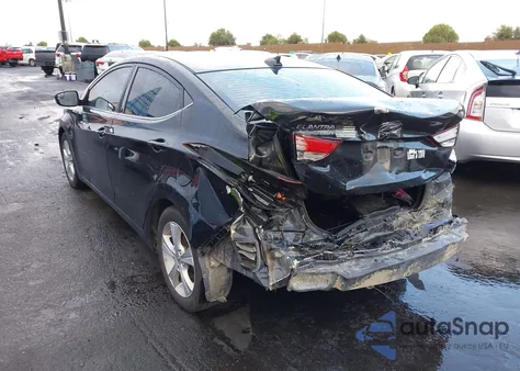 2016 Hyundai Elantra Value Edition из США, поврежденный, VIN KMHDH4AE2GU573749